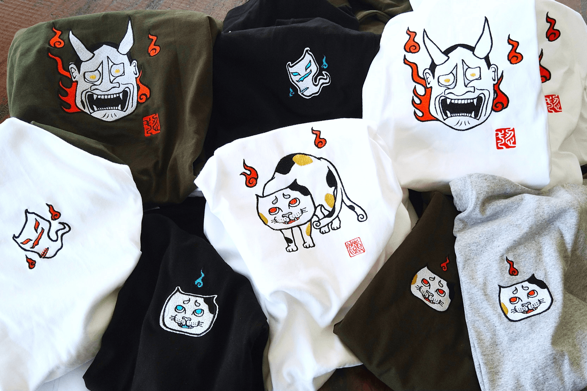 妖幻社　一反木綿Tシャツ　XS～2XL | 3枚目